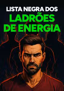 Lista Negra dos Ladrões de Energia — Descubra o Que Está Drenando Sua Força Masculina Todos os Dias