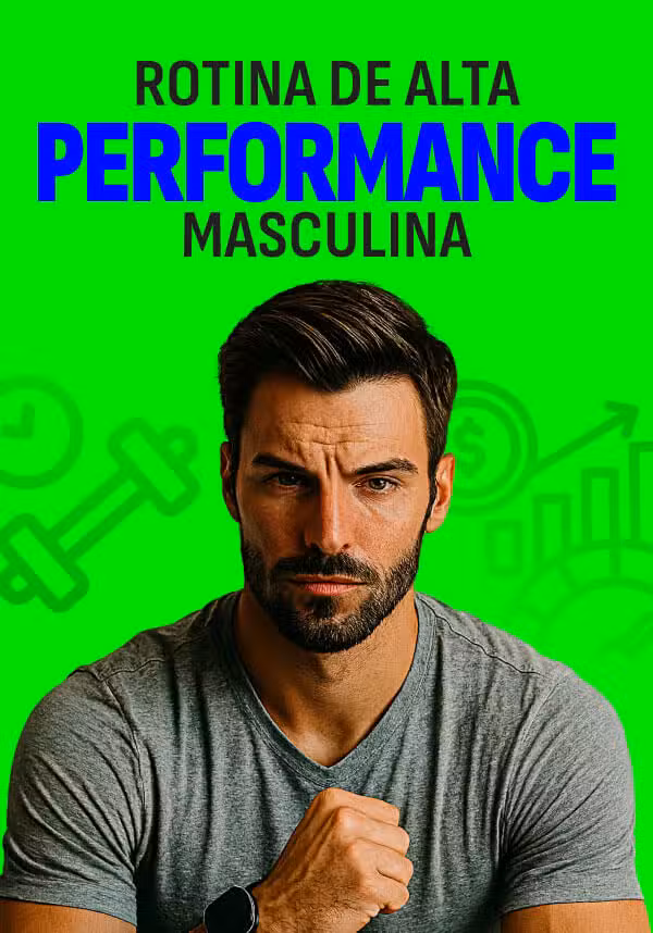 Rotina de Alta Performance Masculina – O Método de 15 Minutos Que Reativa Sua Energia, Testosterona e Foco Todos os Dias